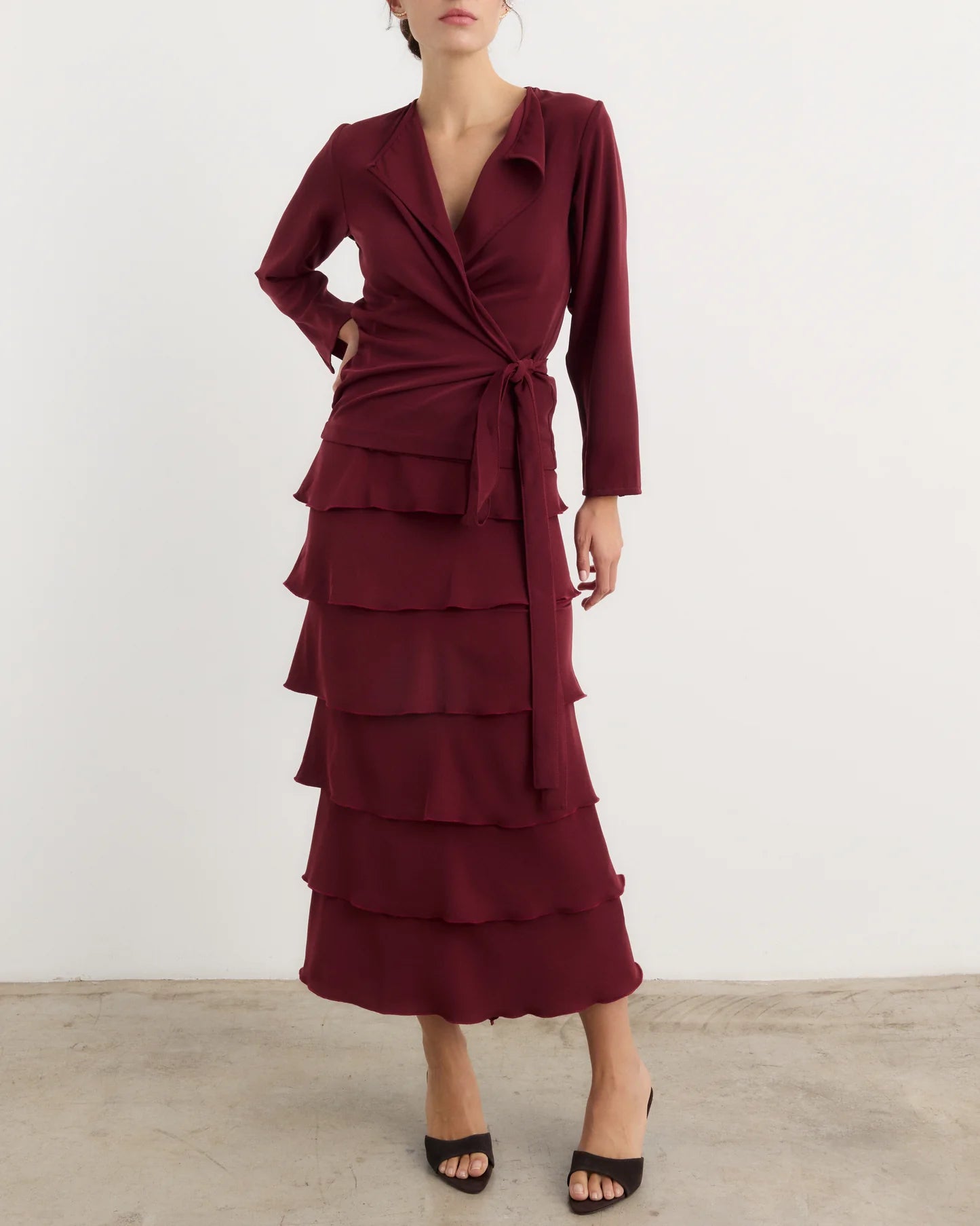 Camisa Catalina Granate