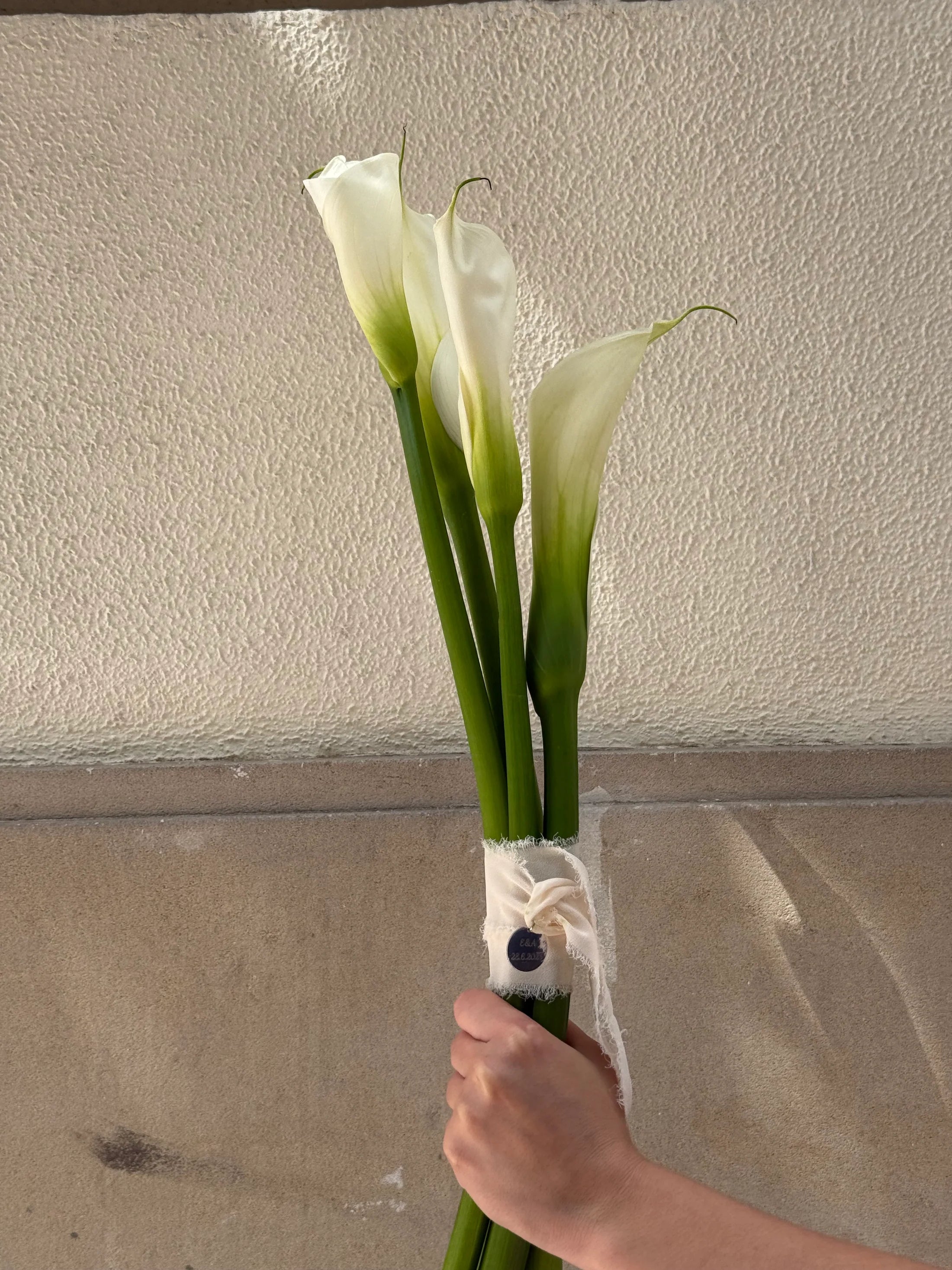 Medalla Ramo de Novia Plata/Oro - Cintas Varios Colores