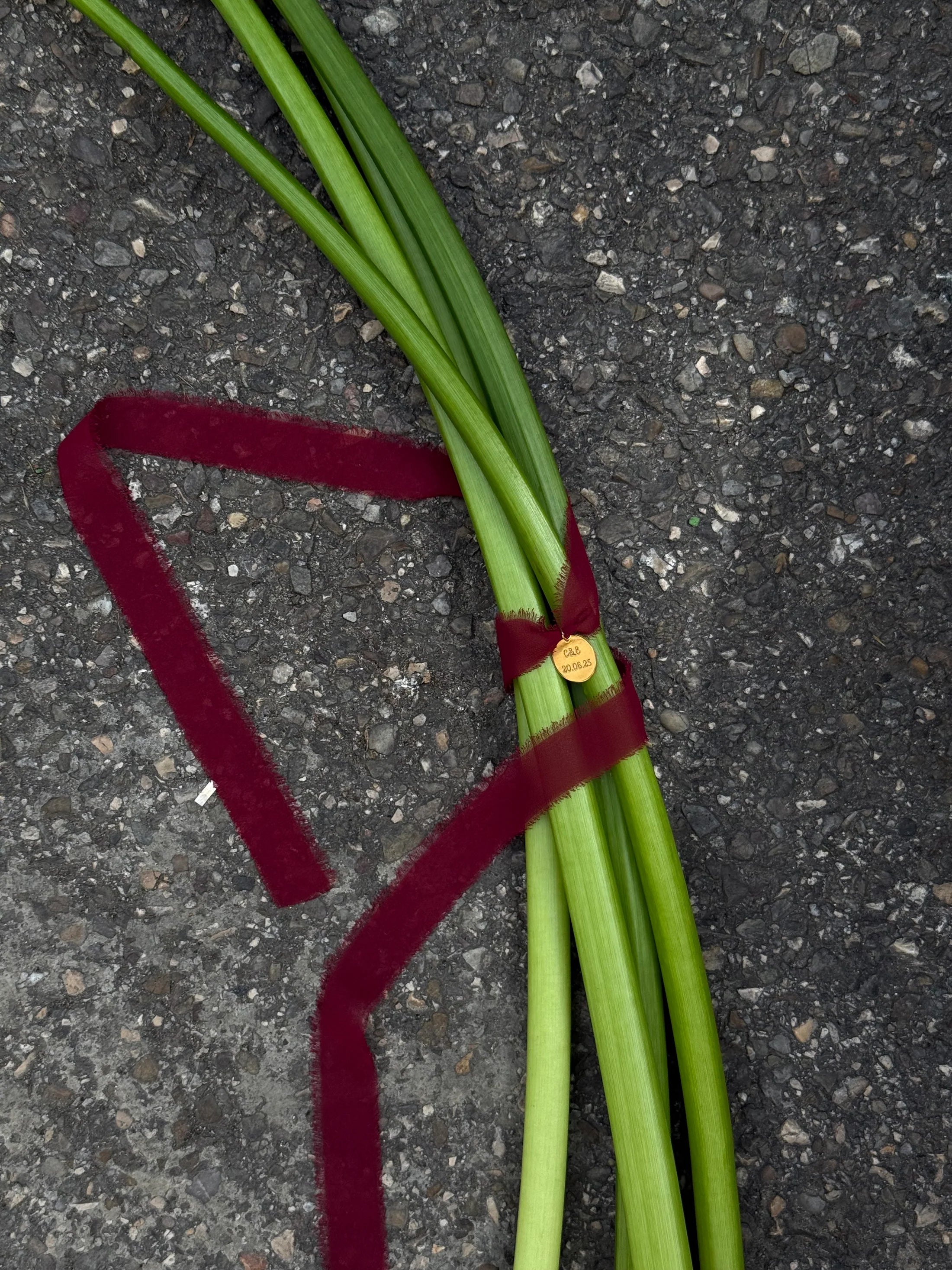 Medalla Ramo de Novia Plata/Oro - Cintas Varios Colores