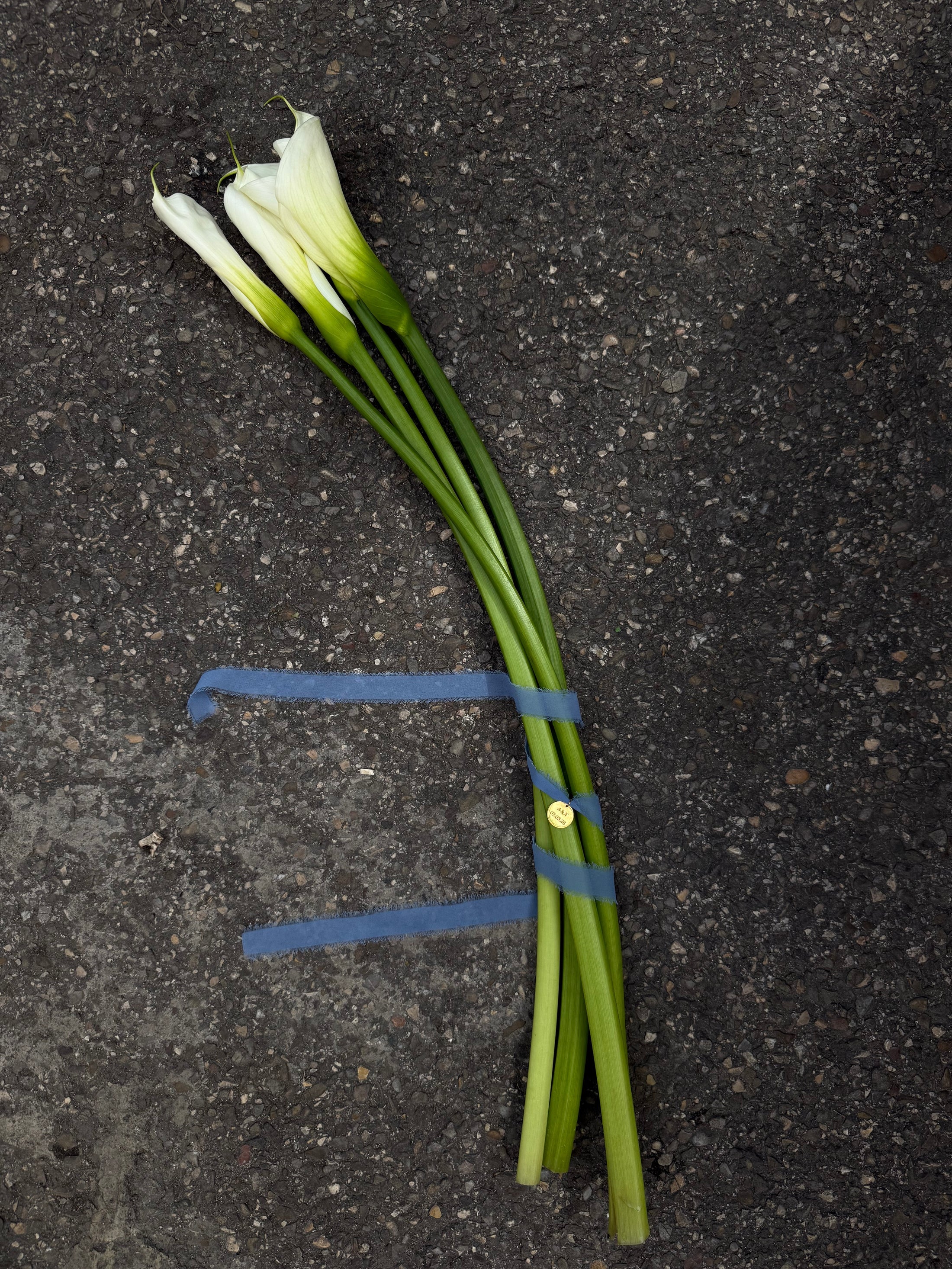 Medalla Ramo de Novia Plata/Oro - Cintas Varios Colores