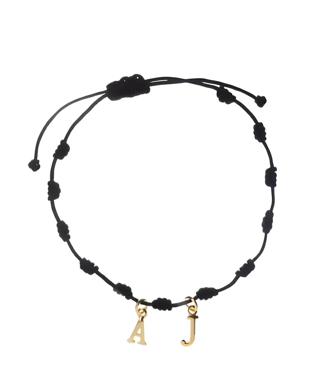 Pulsera con 4 Iniciales Oro