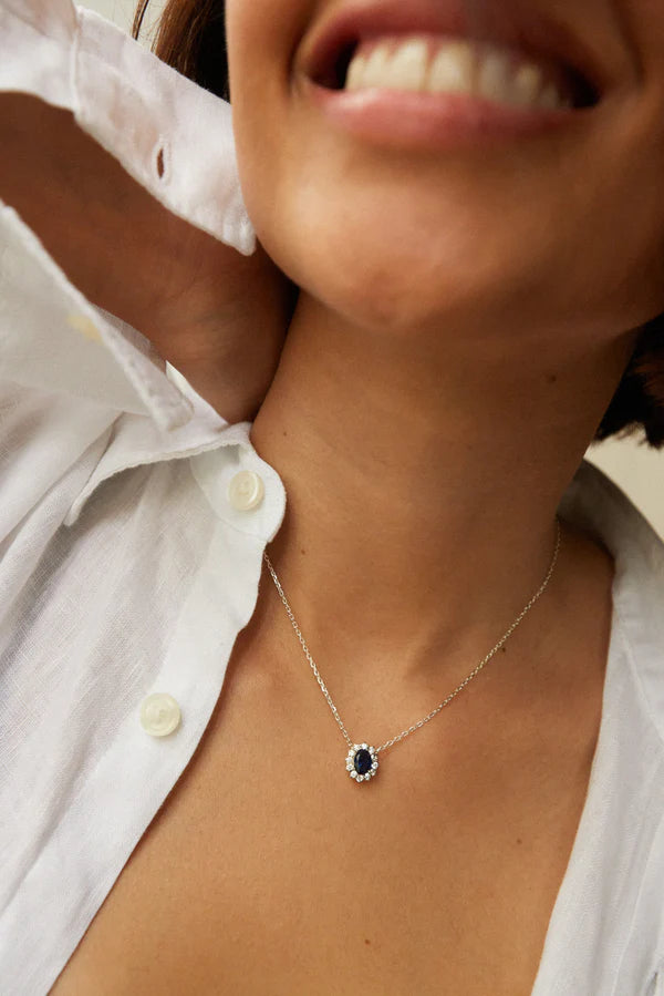 Collar Juliette Zafiro