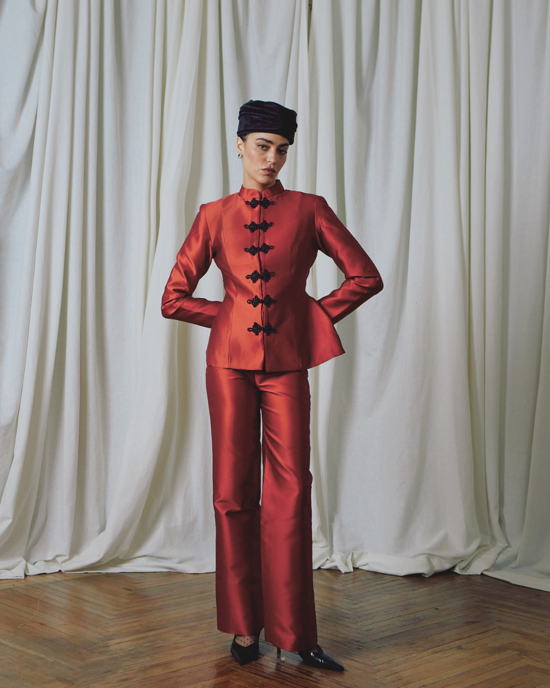 Chaqueta Shanghai Red