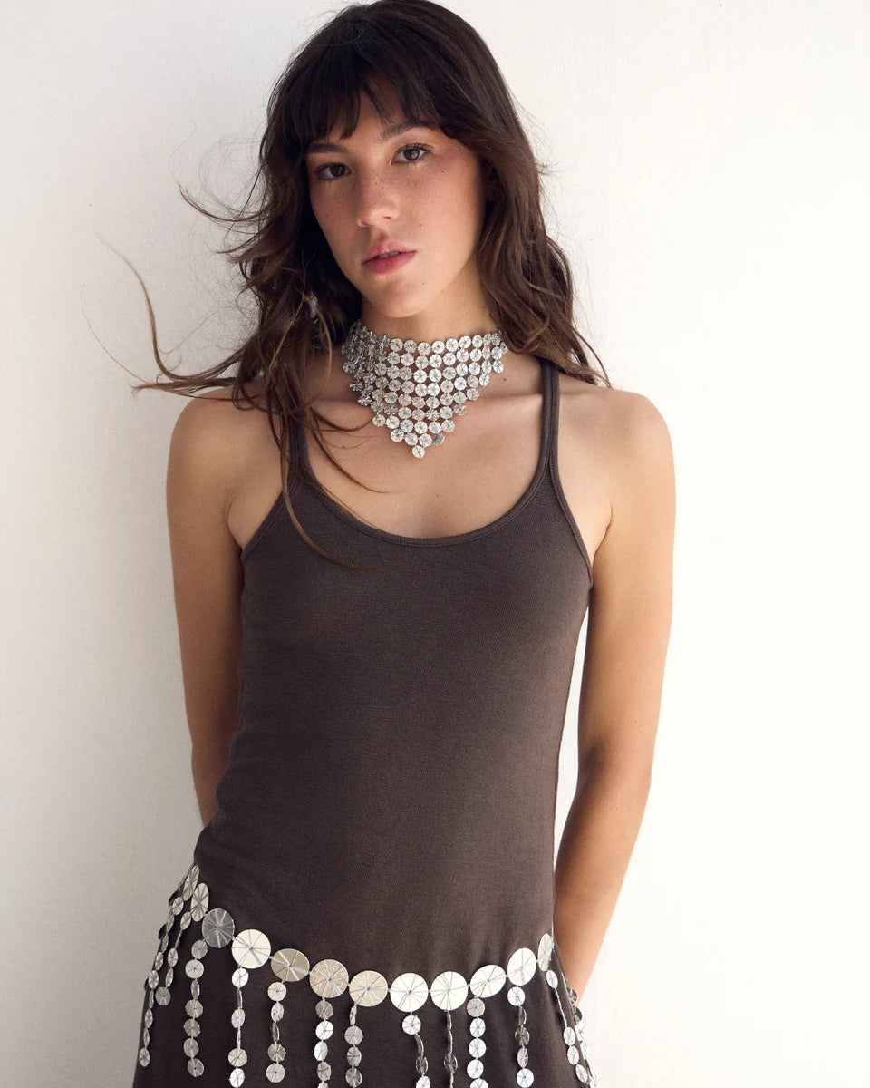 Choker Venus Plata