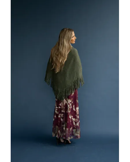 Poncho Nápoles Verde