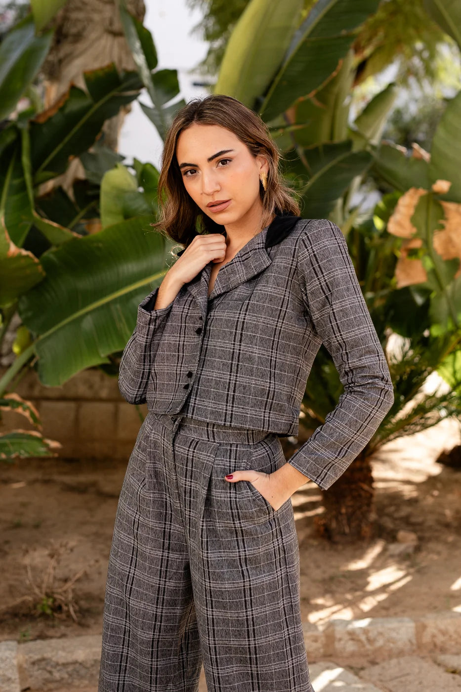 Chaqueta Charlotte Cuadros