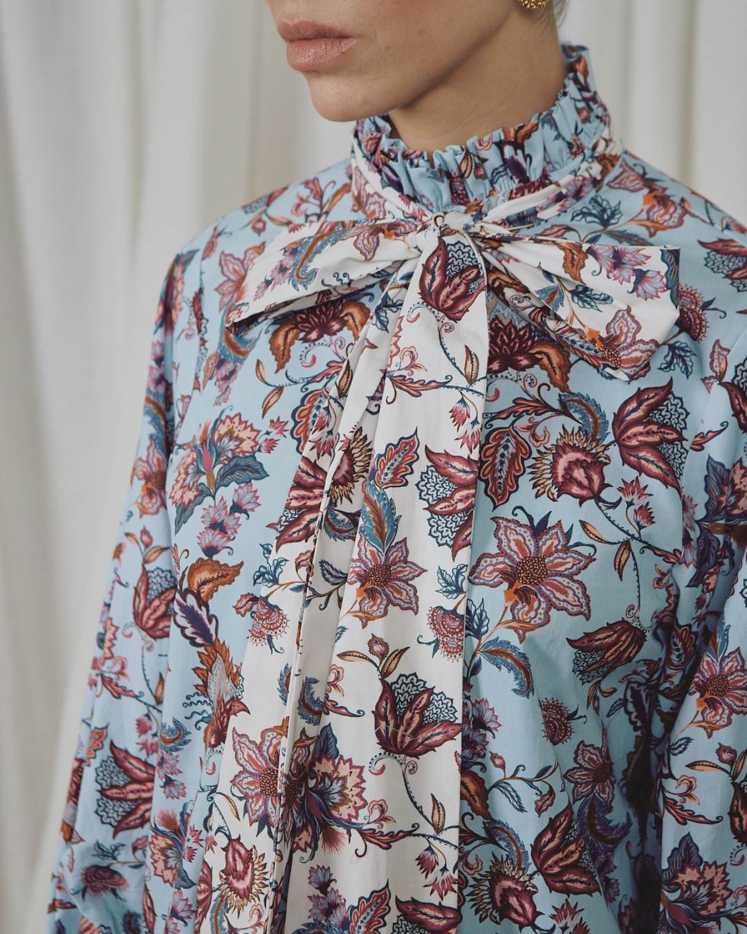 Camisa Poppy Cottage Blue