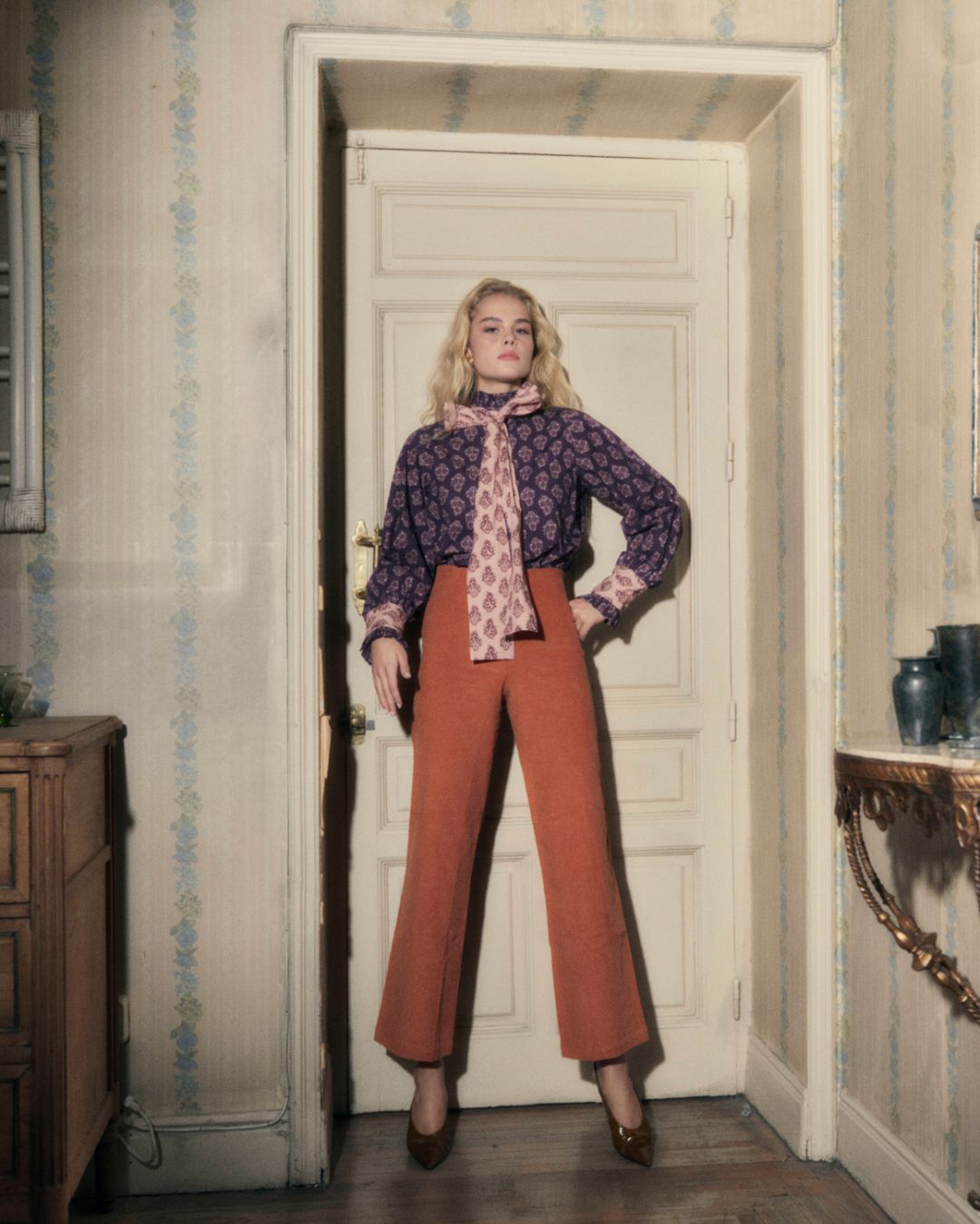 Camisa Poppy Surrey Purple