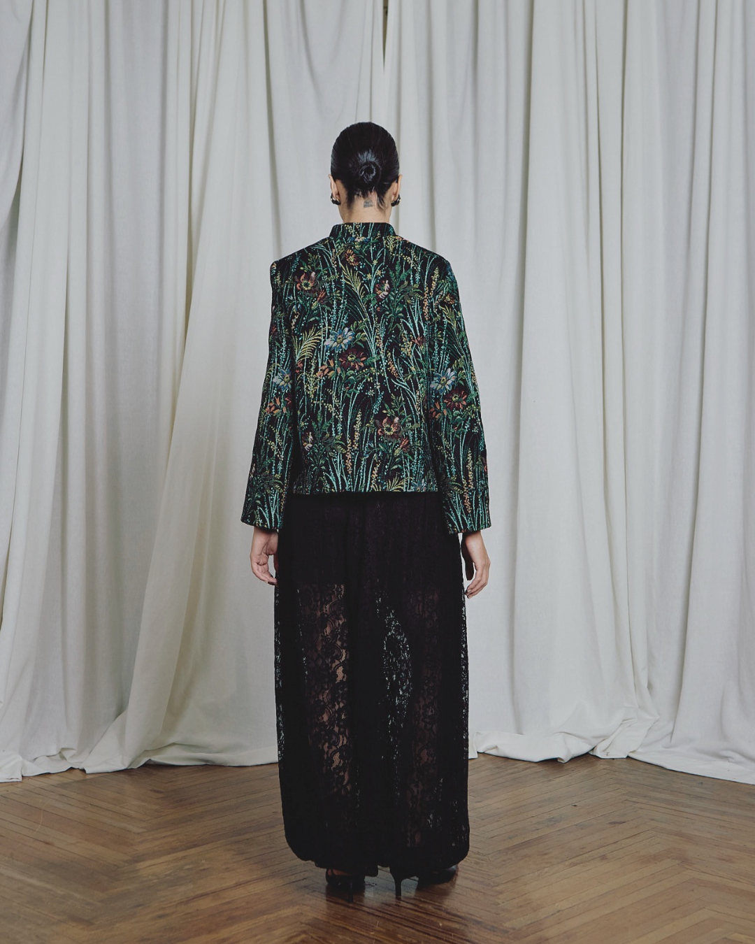 Chaqueta Tang Stanton Flowers