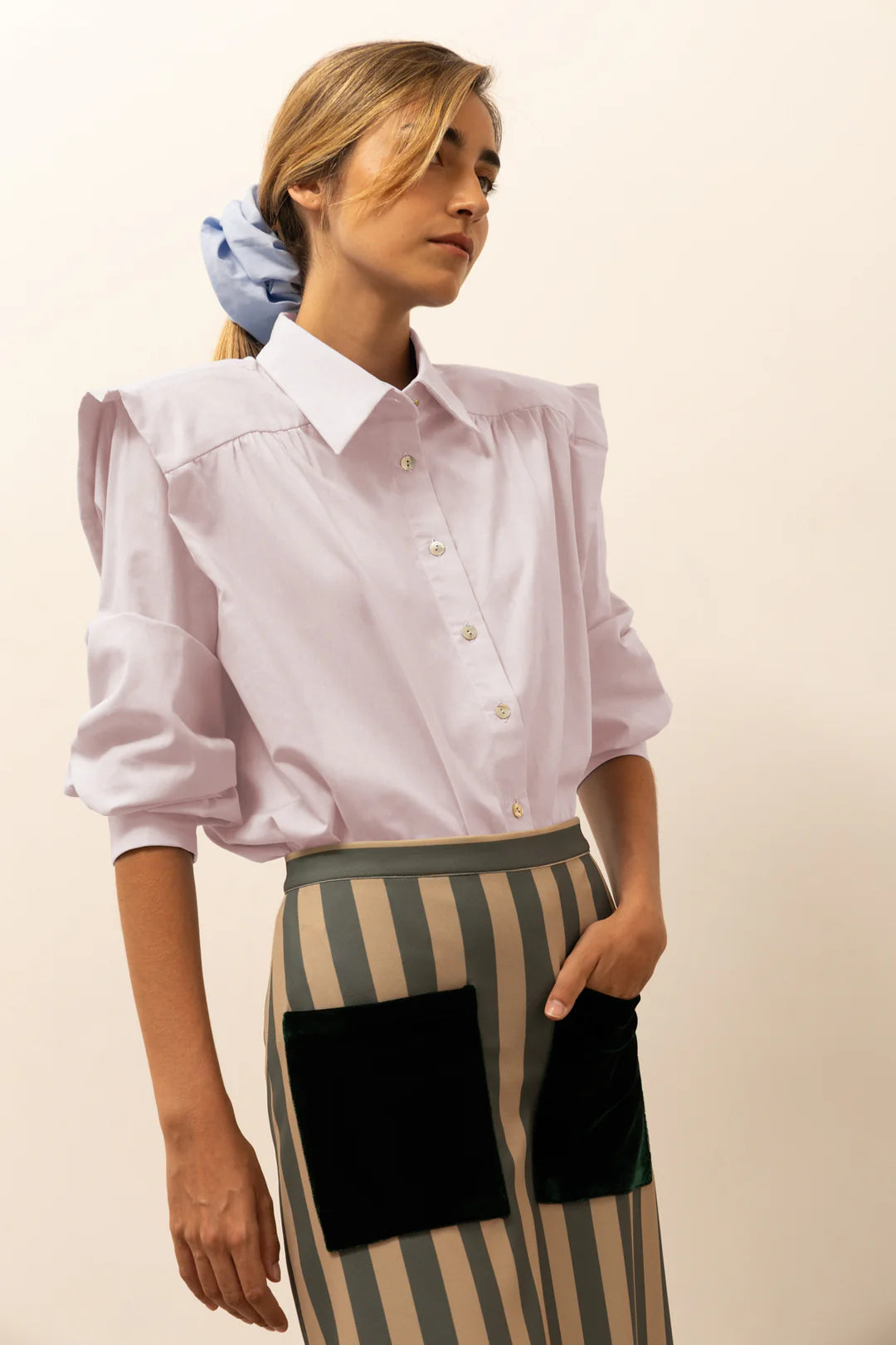 Camisa Marieta Rosa Suave