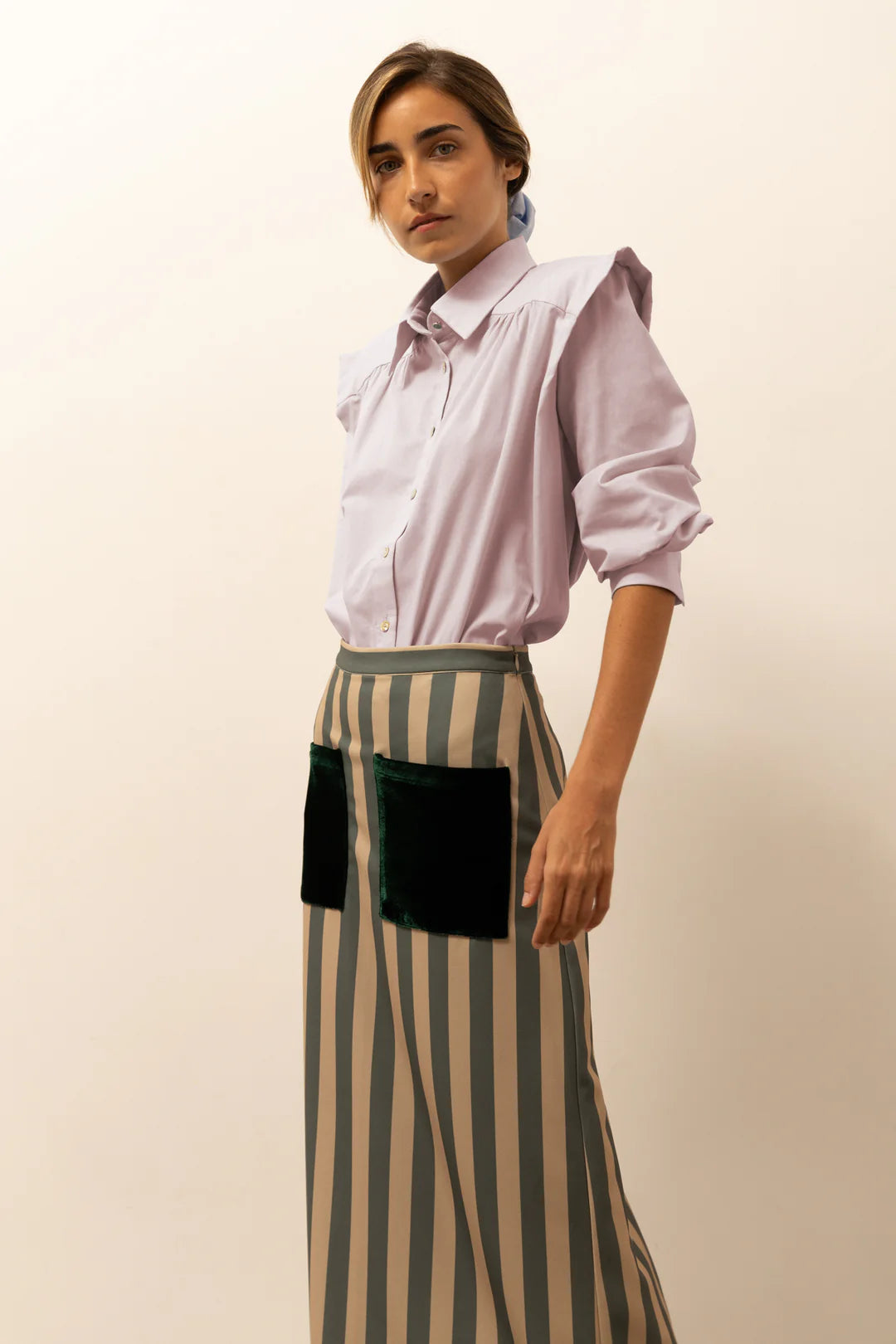 Camisa Marieta Rosa Suave