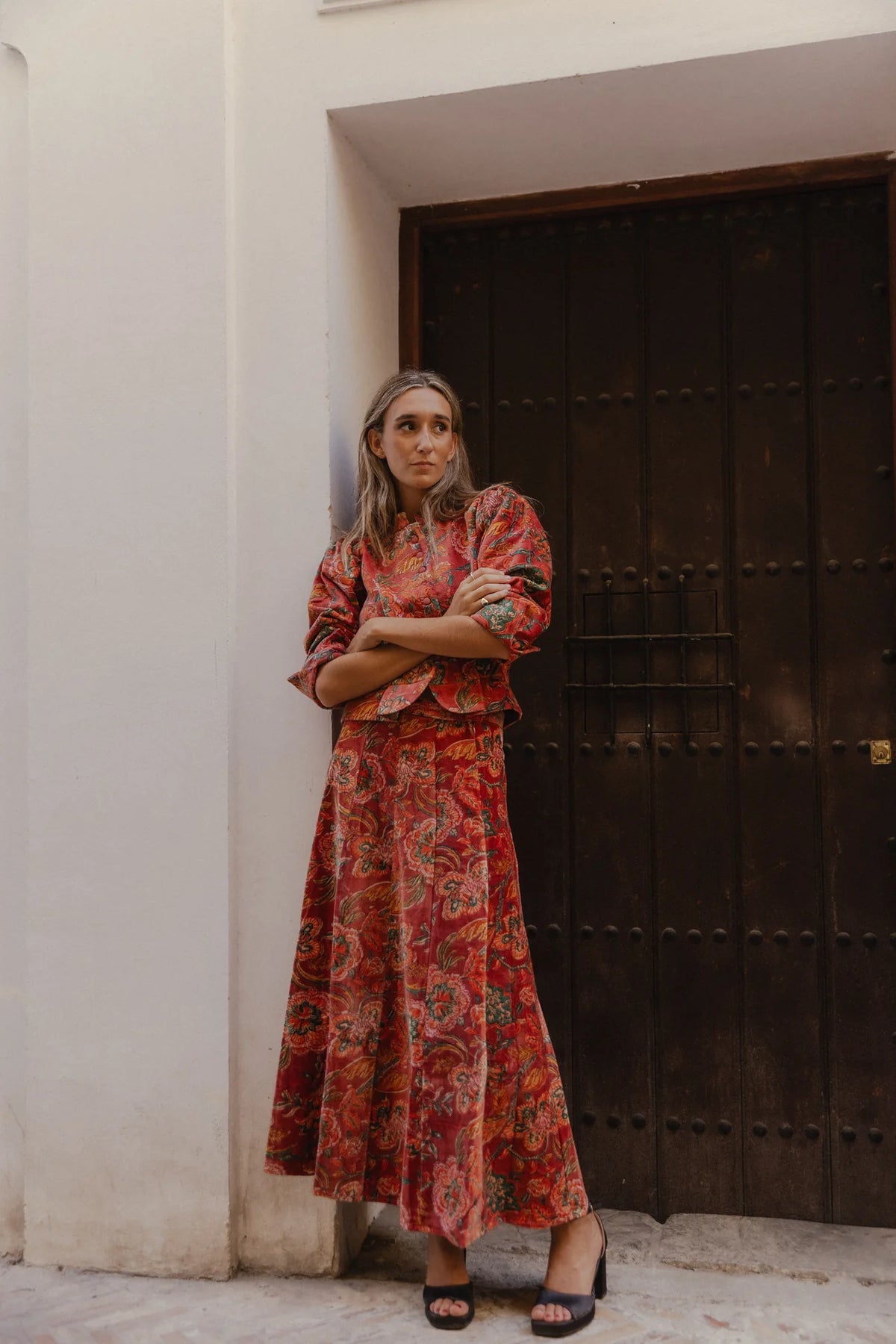 Falda Estampada Caldera