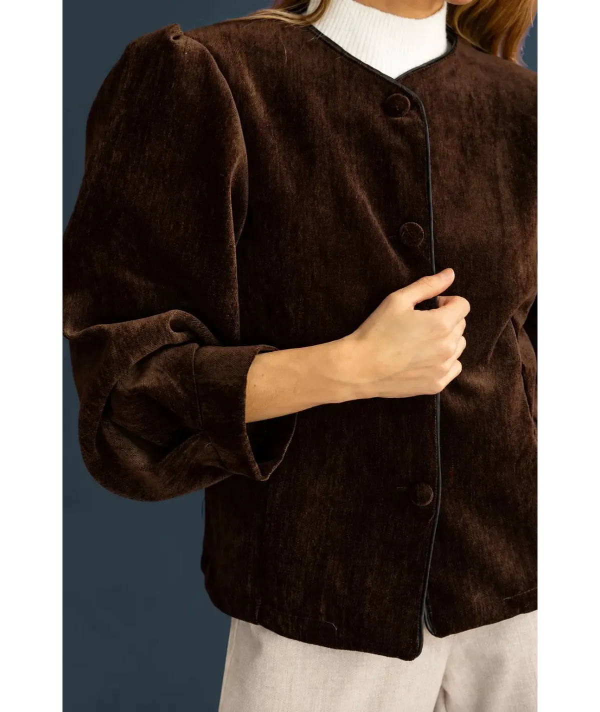 Chaqueta Siena Marrón