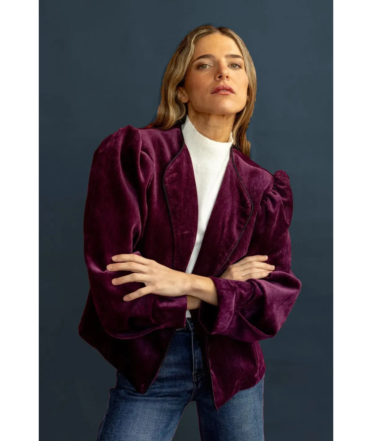 Chaqueta Siena Burdeos