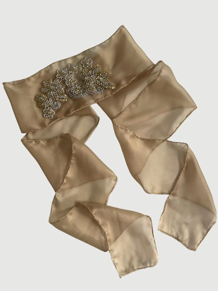 Choker Gala Beige