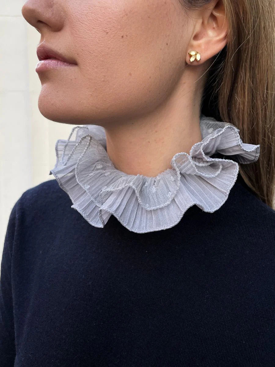 Choker Teodora Gris