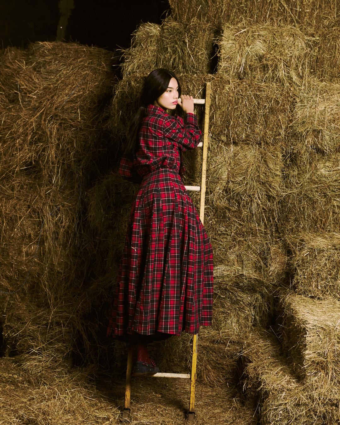 Camisa Candy Marshmellow Tartán