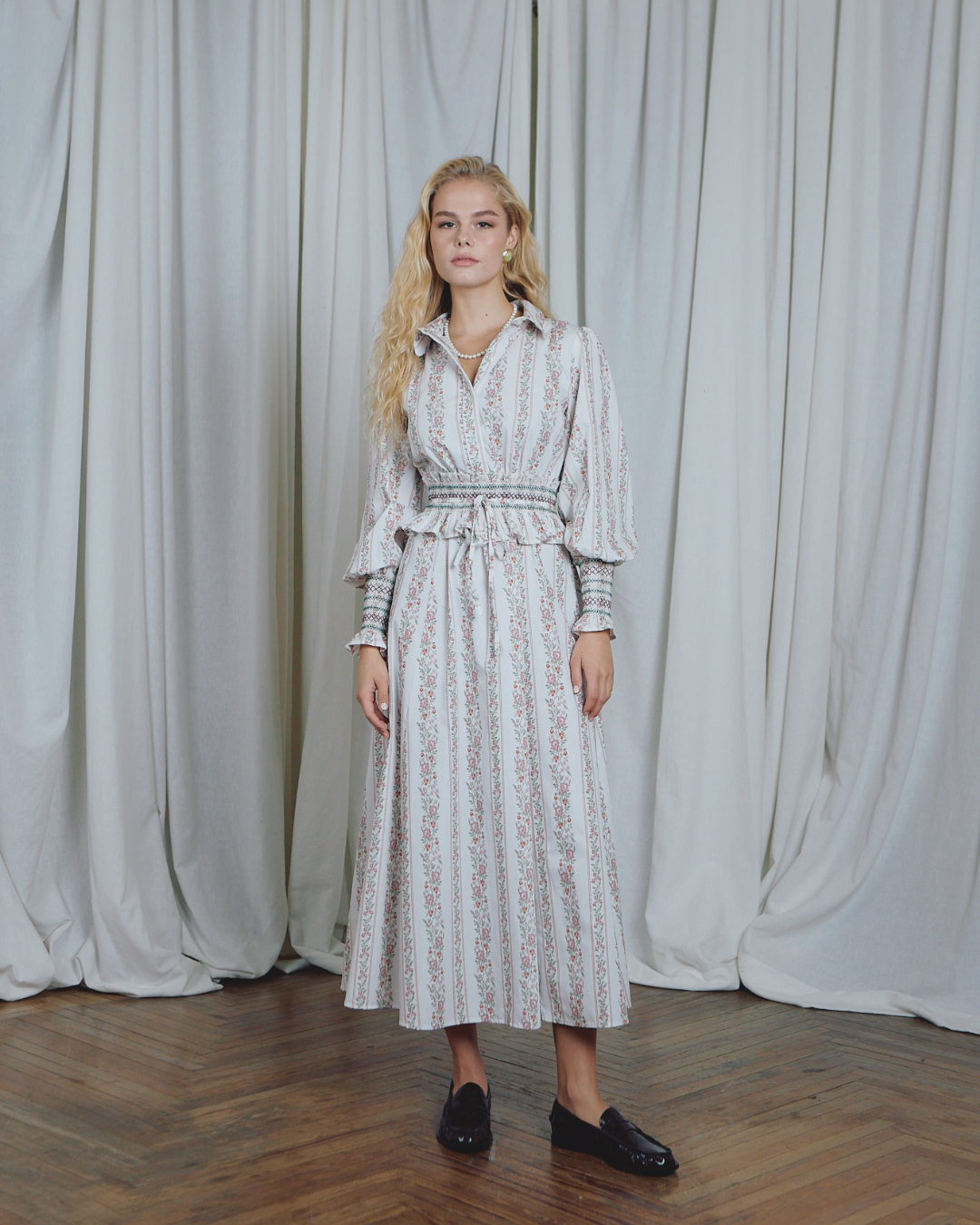 Vestido Flirt Embroidery Toffee