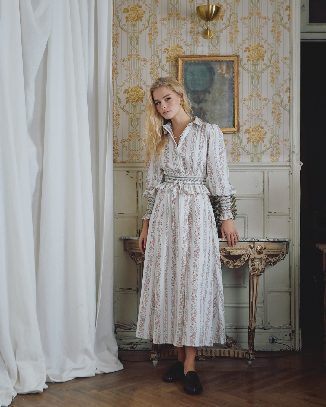 Vestido Flirt Embroidery Toffee