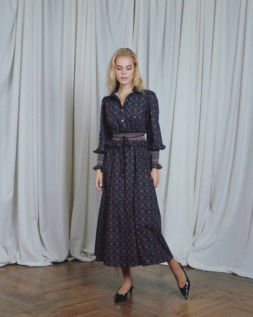 Vestido Flirt Embroidery Banofee