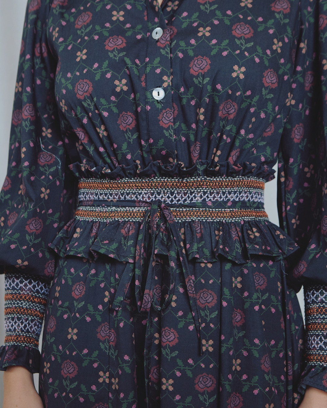 Vestido Flirt Embroidery Banofee