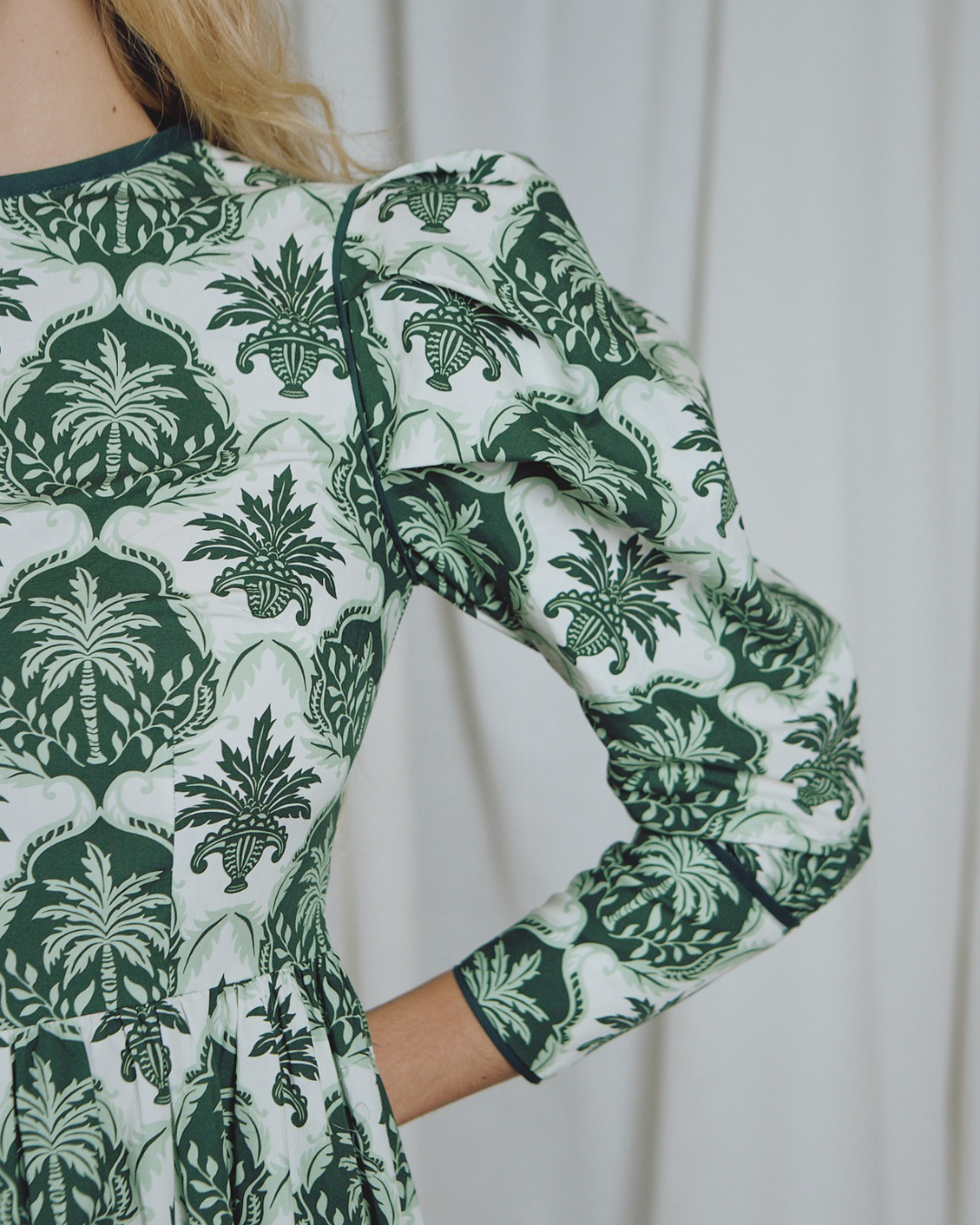 Vestido Peach Wallpaper Green