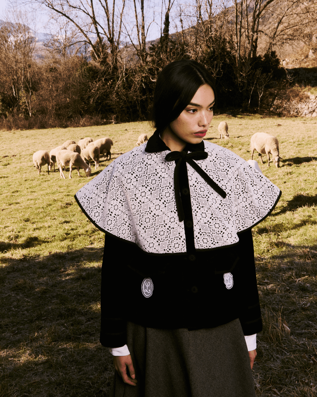 Chaqueta Ellioth Black Embroidery