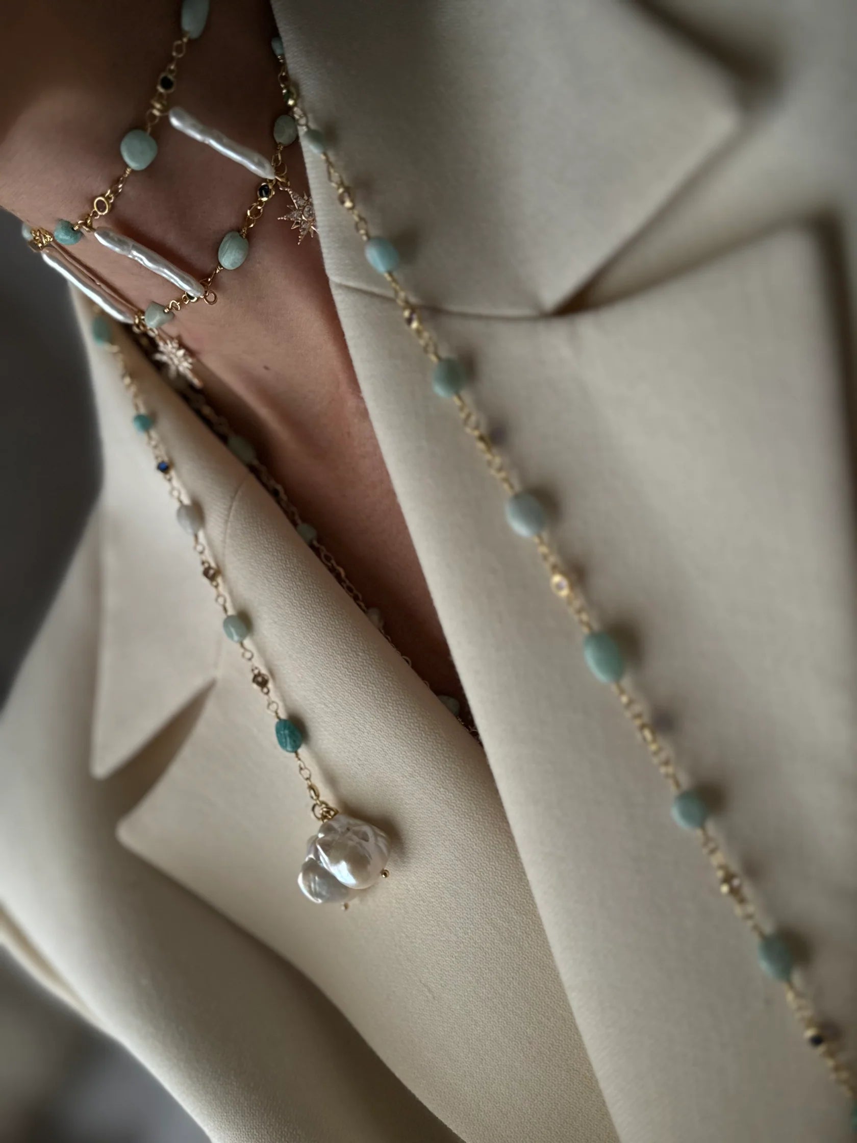 Choker Emiliana Blue