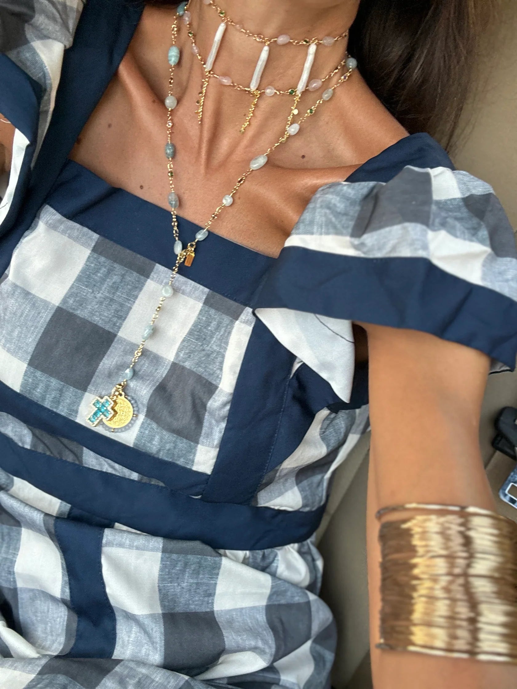 Choker Emliana Blus Violeta