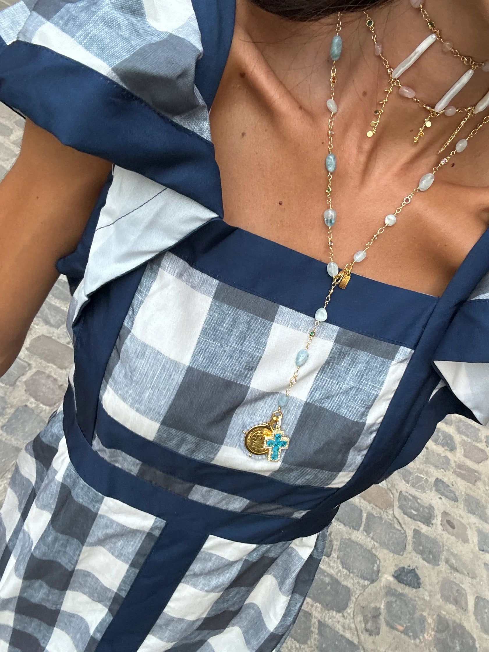 Choker Emliana Blus Violeta