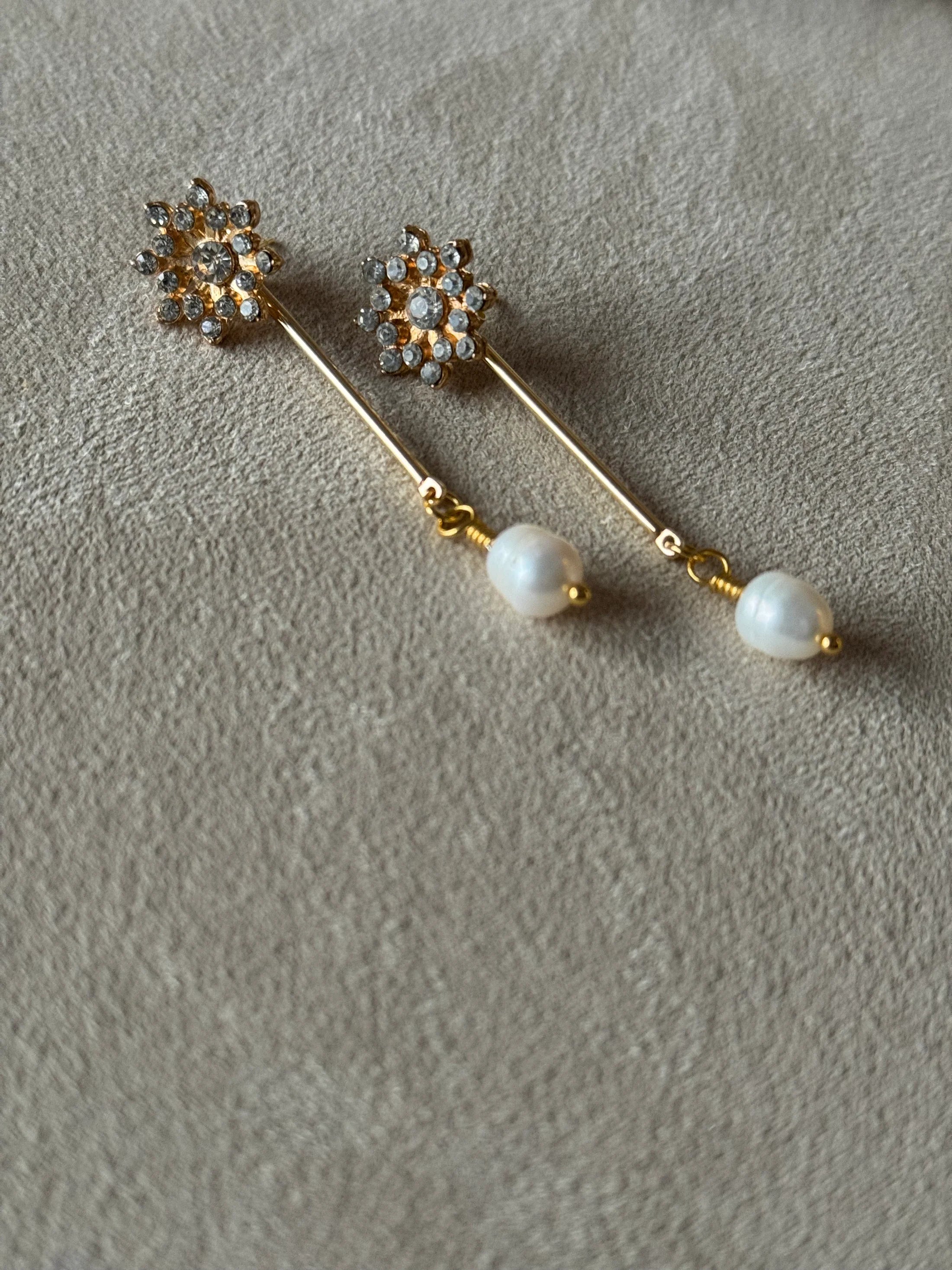 Pendientes Raíces Estrella Glow Desmontables