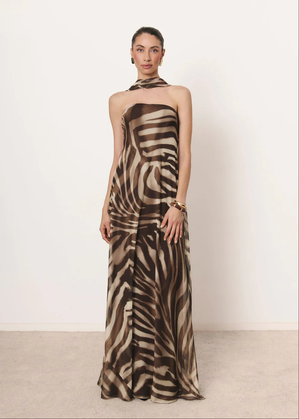 Vestido Cala Zabra Print