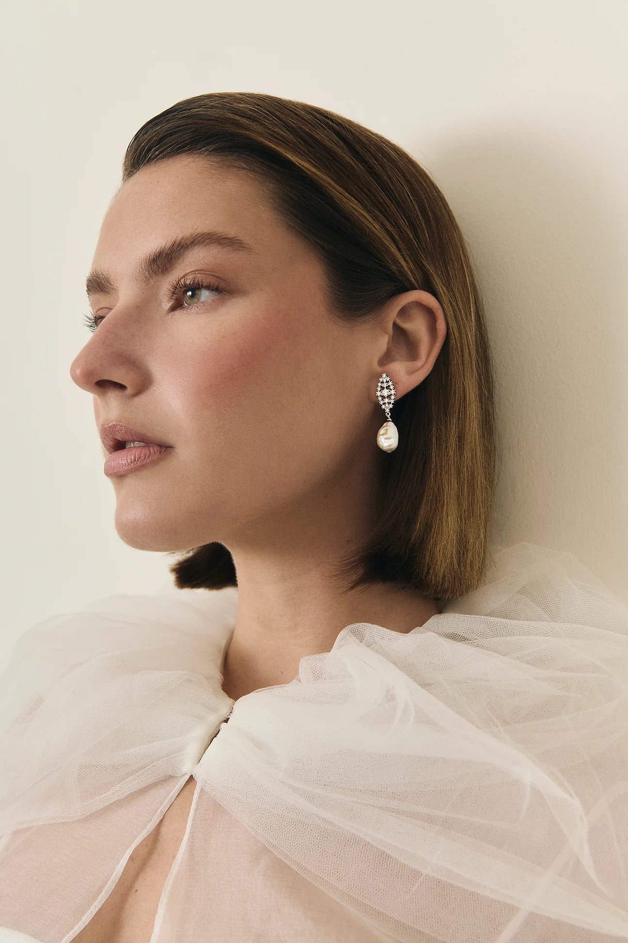 Pendientes Bruna Plata