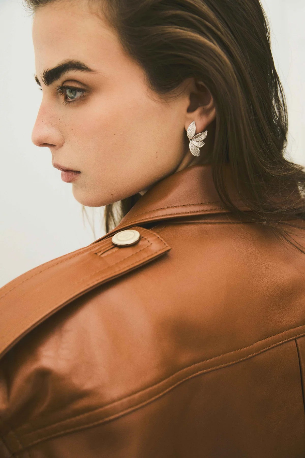 Chaqueta de piel 001 Camel