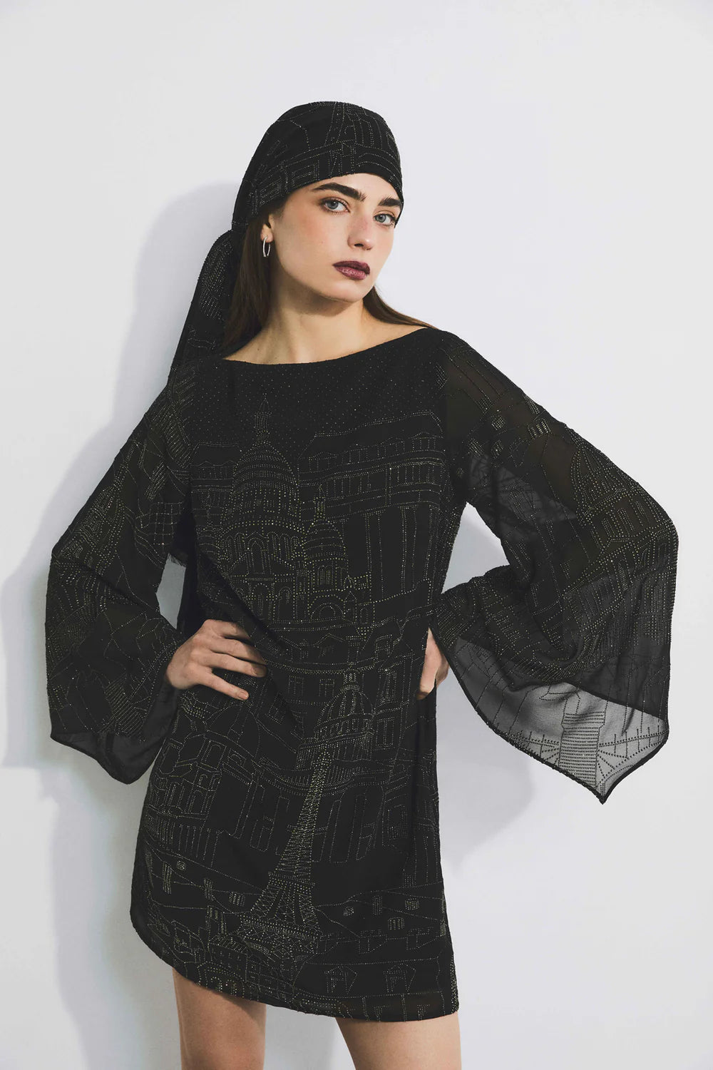 Vestido 001 París Black