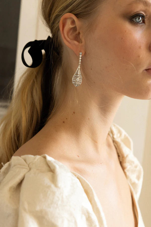Pendientes Seine Plata