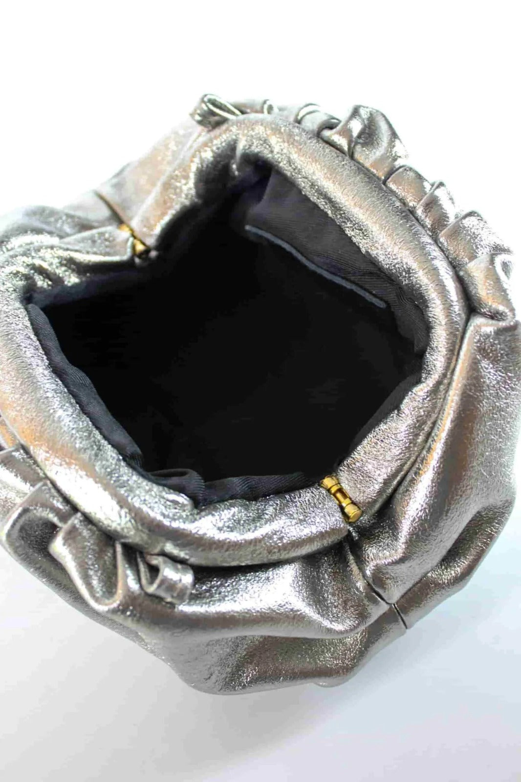 Clutch Pouch Plateado