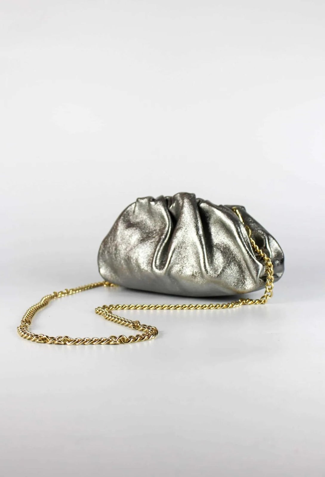 Clutch Pouch Plateado