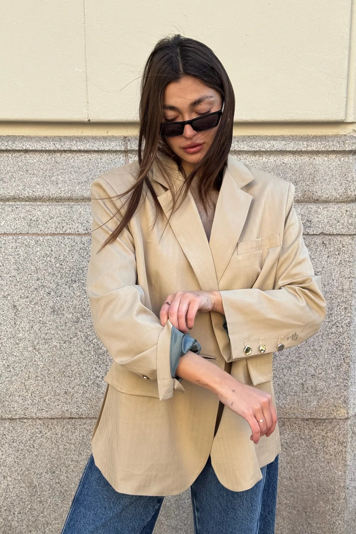 Clotilde Blazer Camel