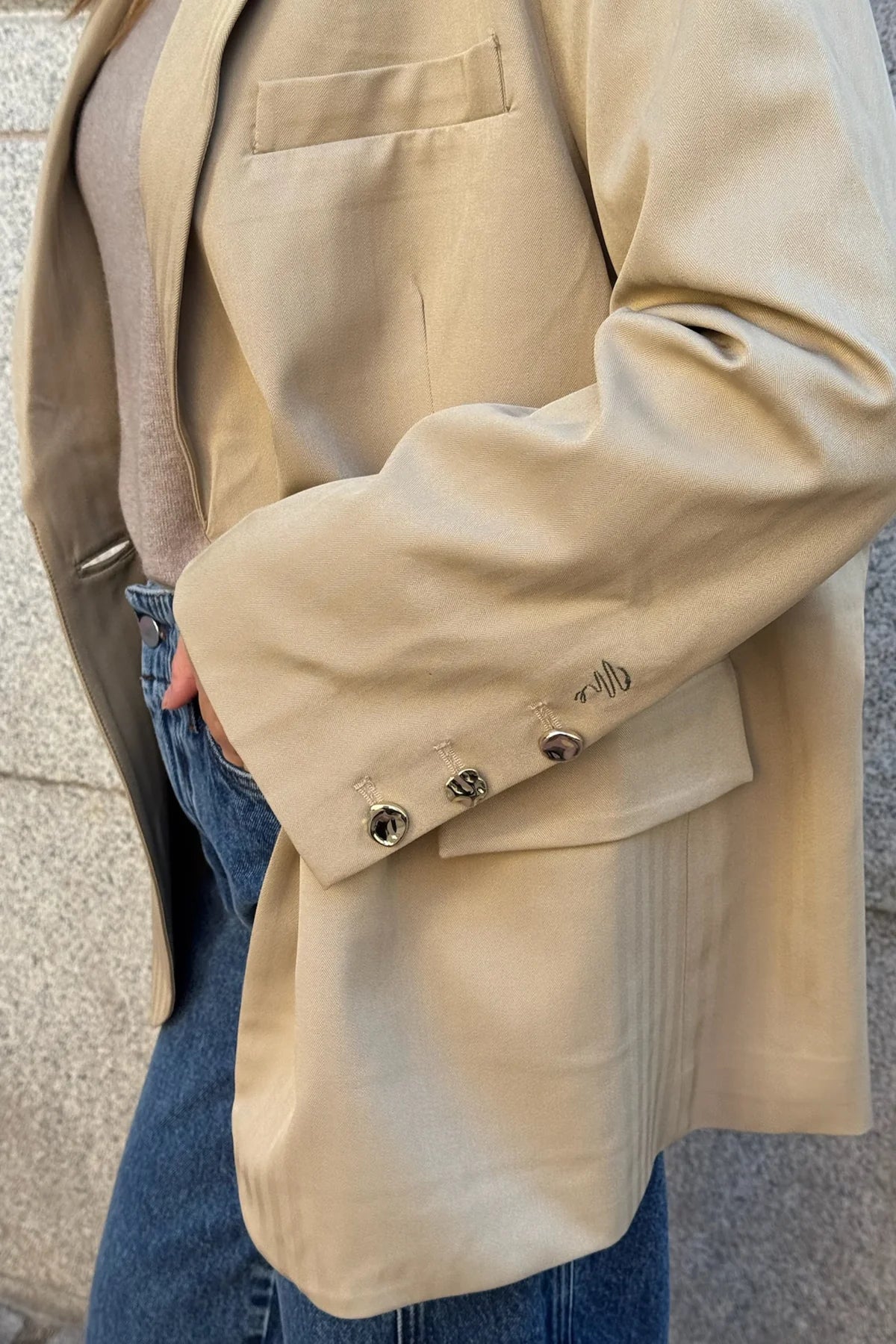 Clotilde Blazer Camel