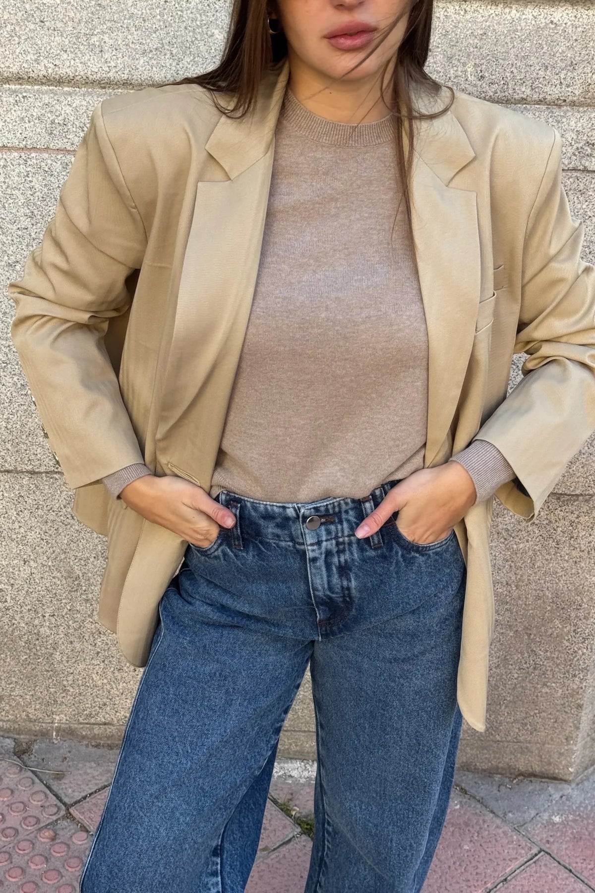 Clotilde Blazer Camel