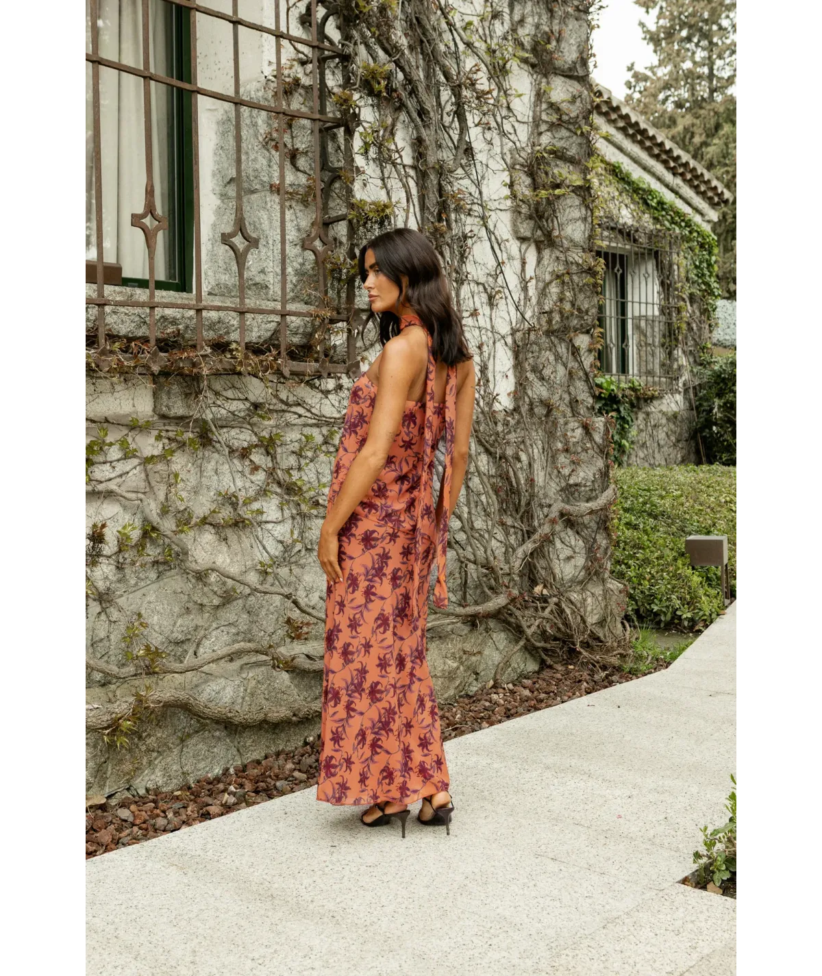 Vestido Garua Naranja