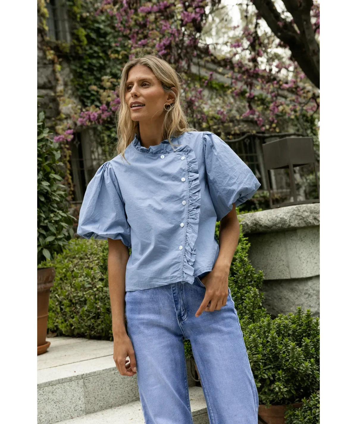 Camisa Tropea Azul