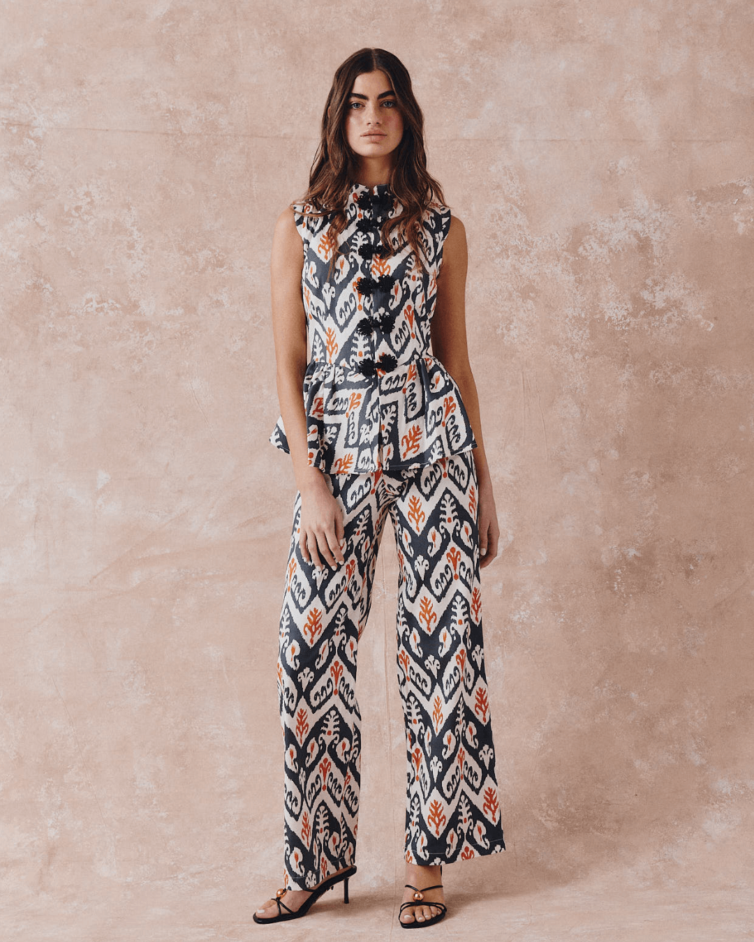 Shanghai Ethnic Citrics Vest