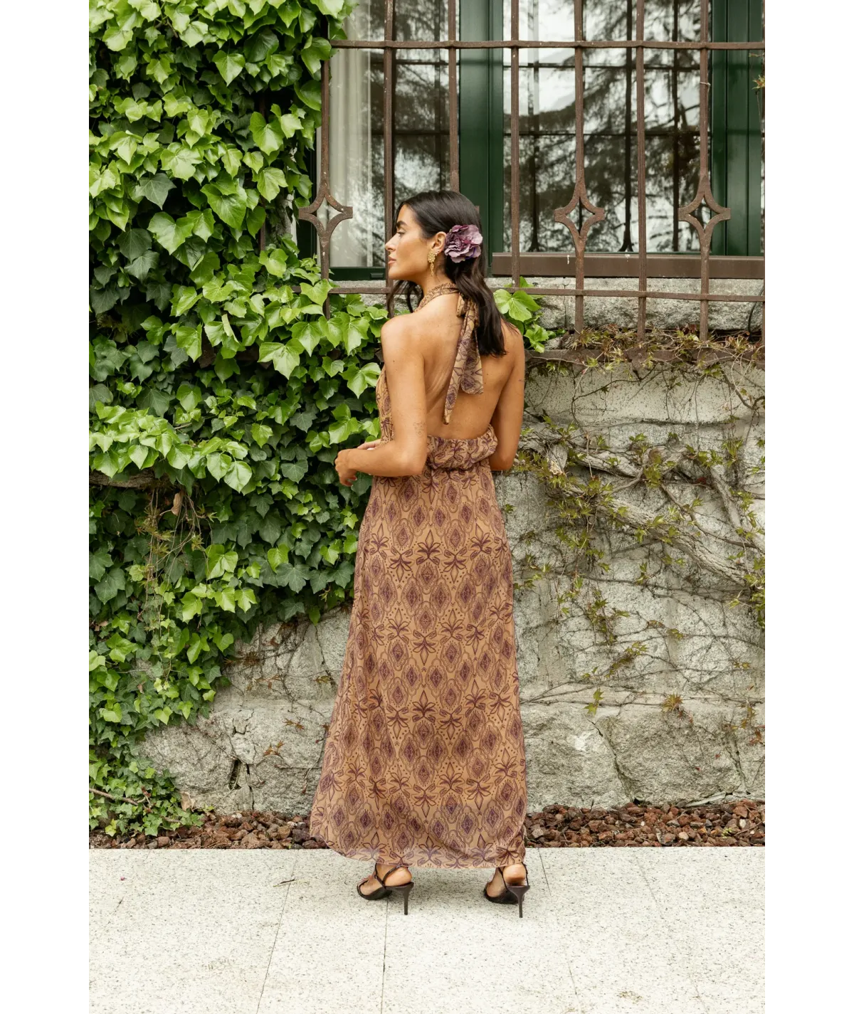 Vestido Biella Mostaza