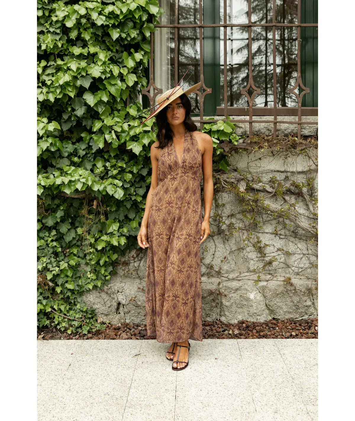 Vestido Biella Mostaza