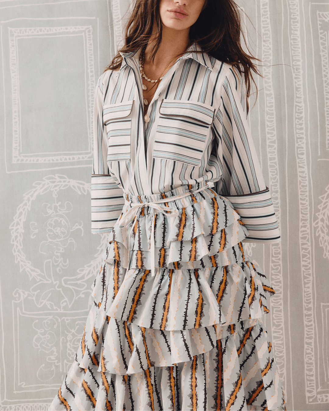 Copacabana Blue Sky Skirt