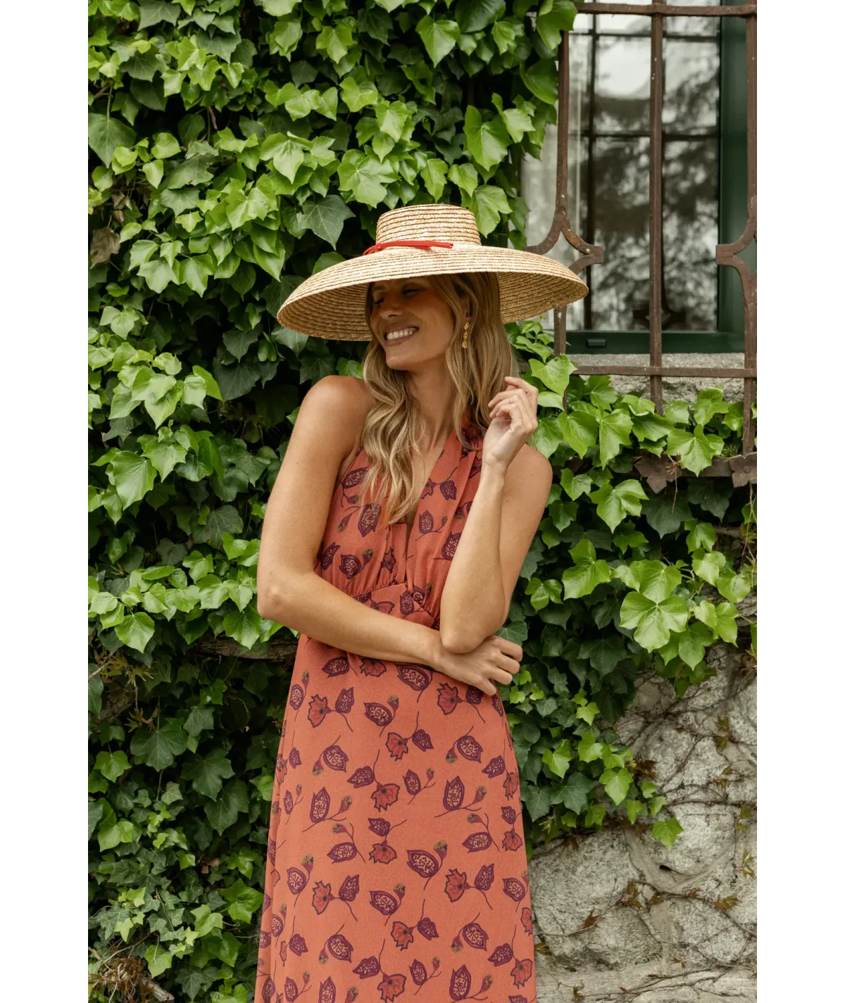 Vestido Biella Naranja