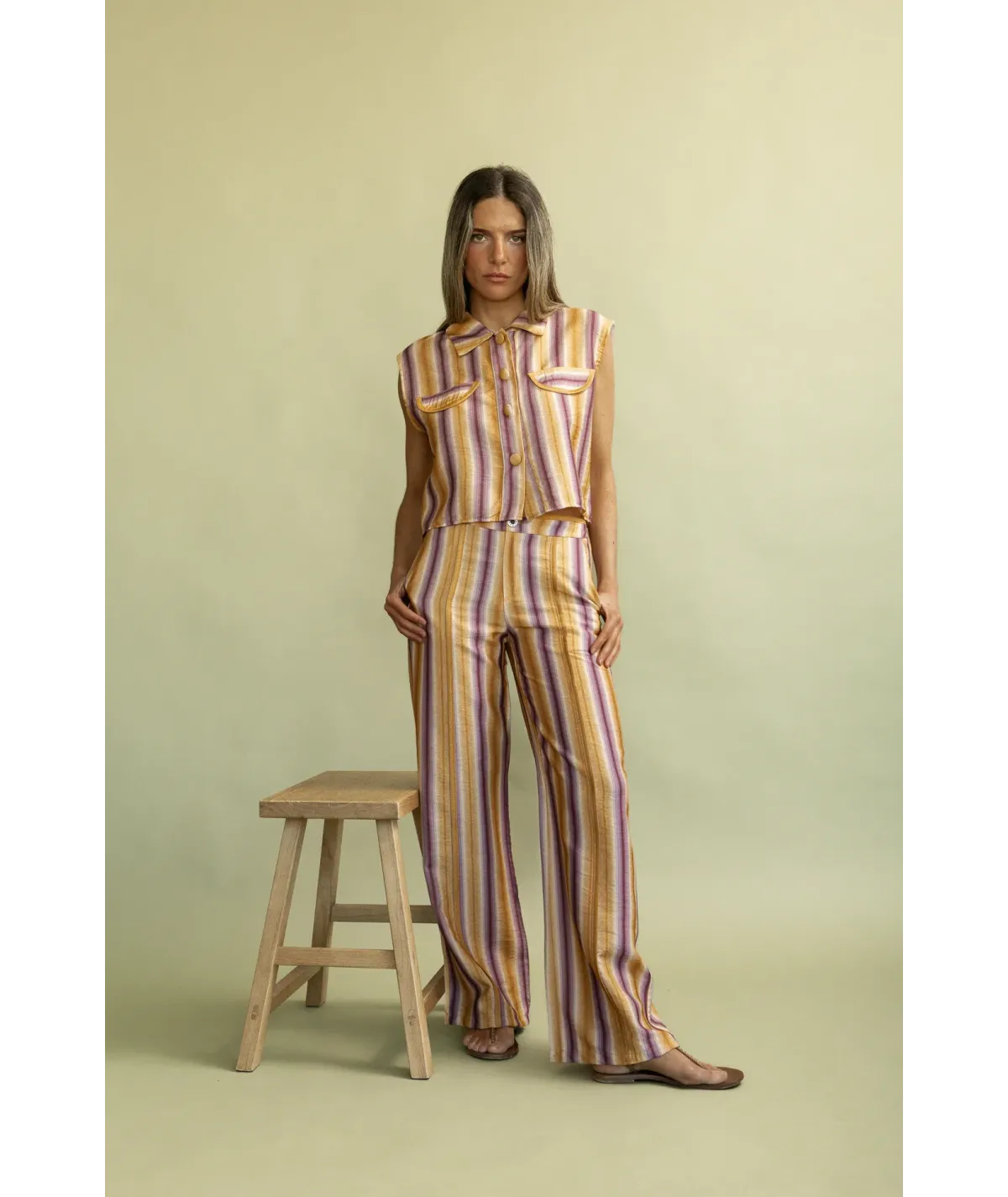 Chaleco Cosenza Beige