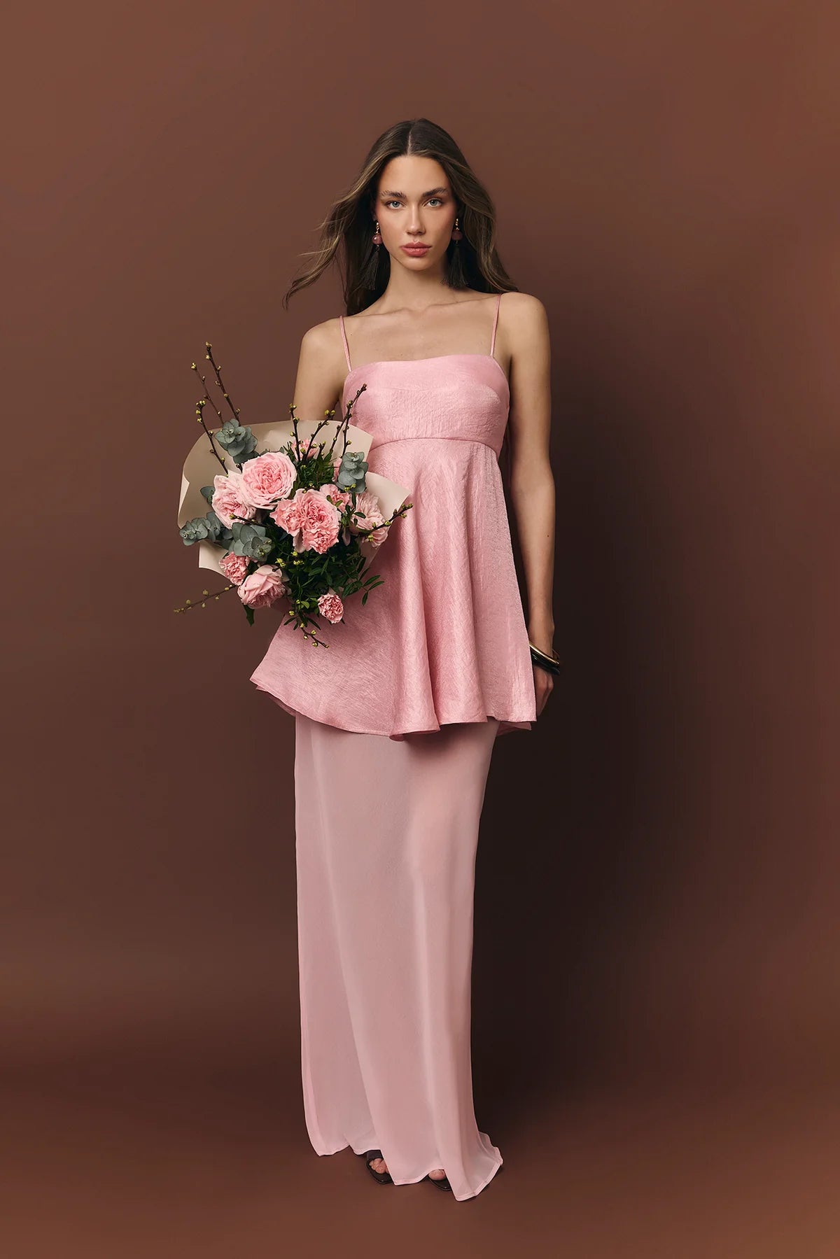 Conjunto Riviera rosa pastel